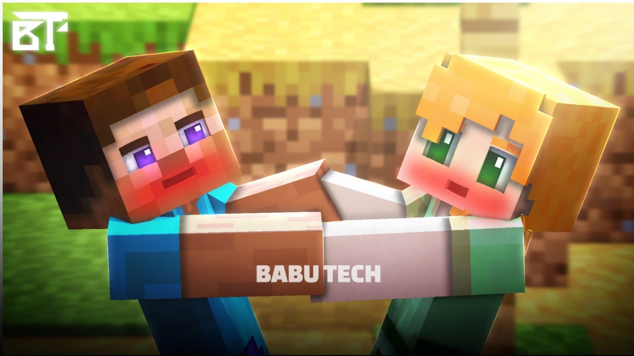 Best And Funny Scenes of Steve And Alex | Babu Tech | Prisma 3D Minecraft Animation