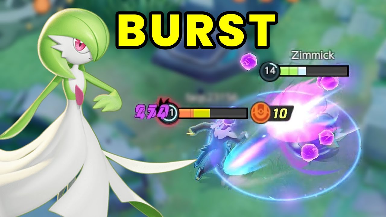 An Almost Immaculate Game -  Pokémon Unite Gardevoir Gameplay