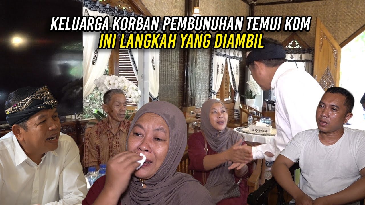 KELUARGA SEPTIAN, SATPAM K0RBAN PEMBVNUH4N DI BOGOR TEMUI KDM | INI LANGKAH YANG DIAMBIL