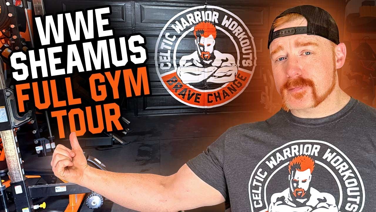 Sheamus Garage Gym Tour - How a WWE Superstar Trains