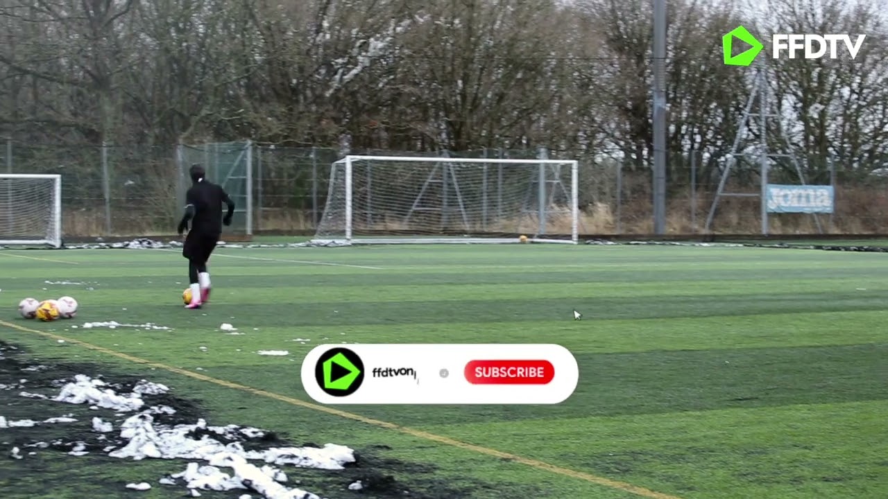 16 Year Old Newcastle Utd & England baller Michael Mills FFDTV Shooting Session