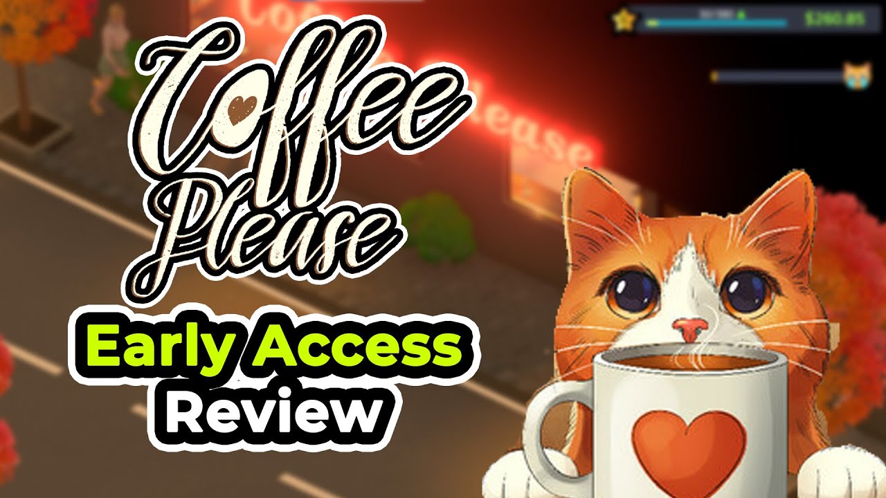 Coffee Please Early Access Review - Restaurant Sim or Cat Petting Sim?