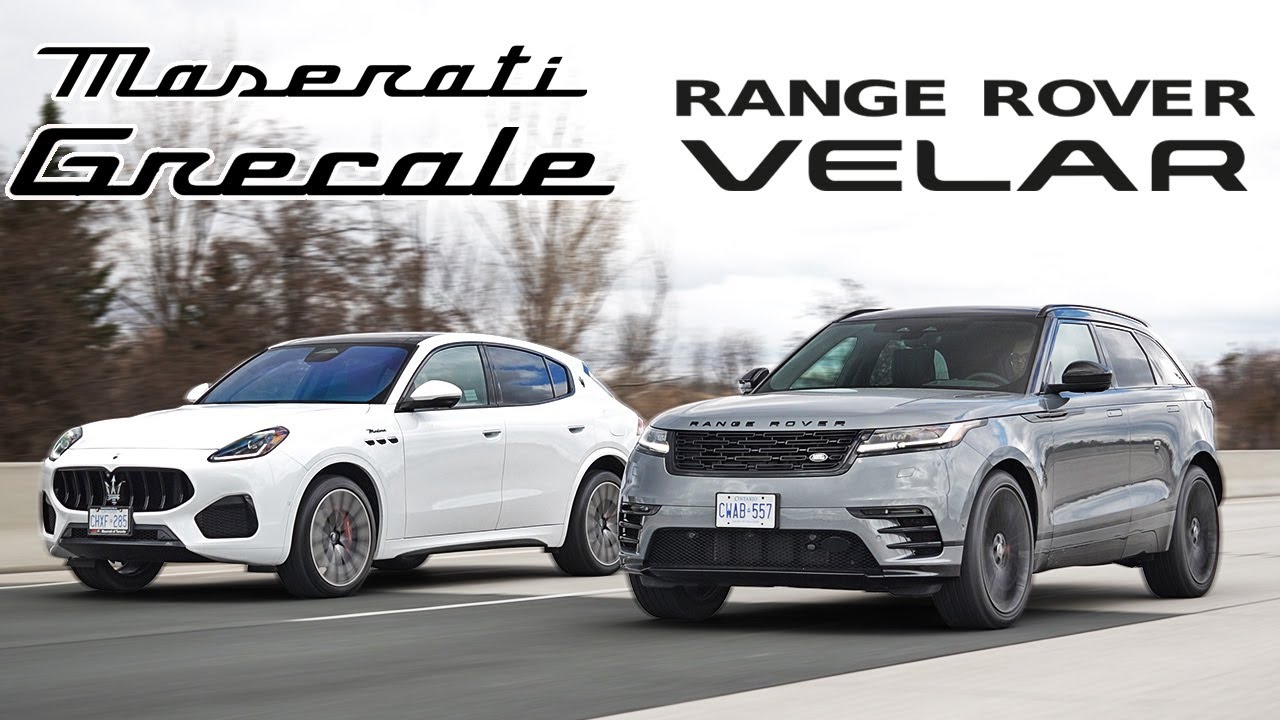 Сложный выбор! Range Rover Velar 2024 года против Maserati Grecale 2024 года. Решающая битва роск...