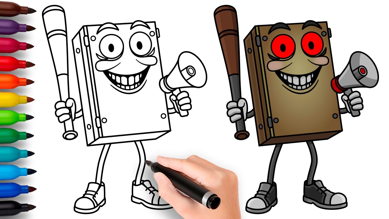 HOW TO DRAW TANG TANG TANG KELETANG | Italian Brainrot Animals - Easy Step by Step Drawing