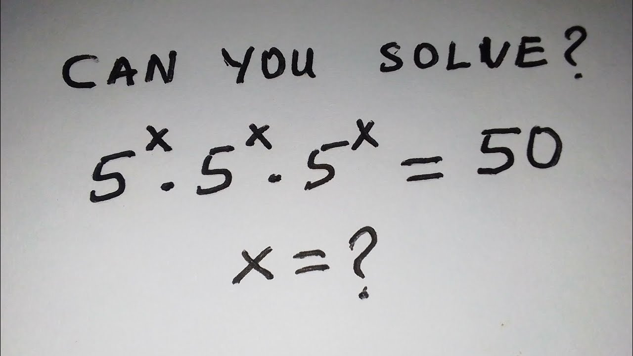can you solve? | A Nice Math Algebra Problem | Math Olympiad Question 