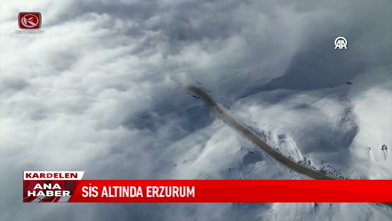 SİS ALTINDA ERZURUM