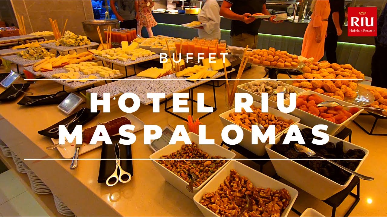 Hotel RIU PALACE MASPALOMAS ***** 🏨 | Gran Canaria | Buffet