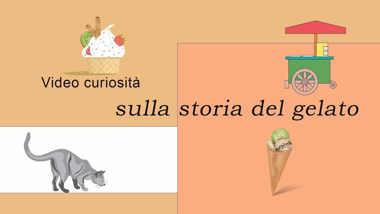 Curiosità video sulla storia del gelato