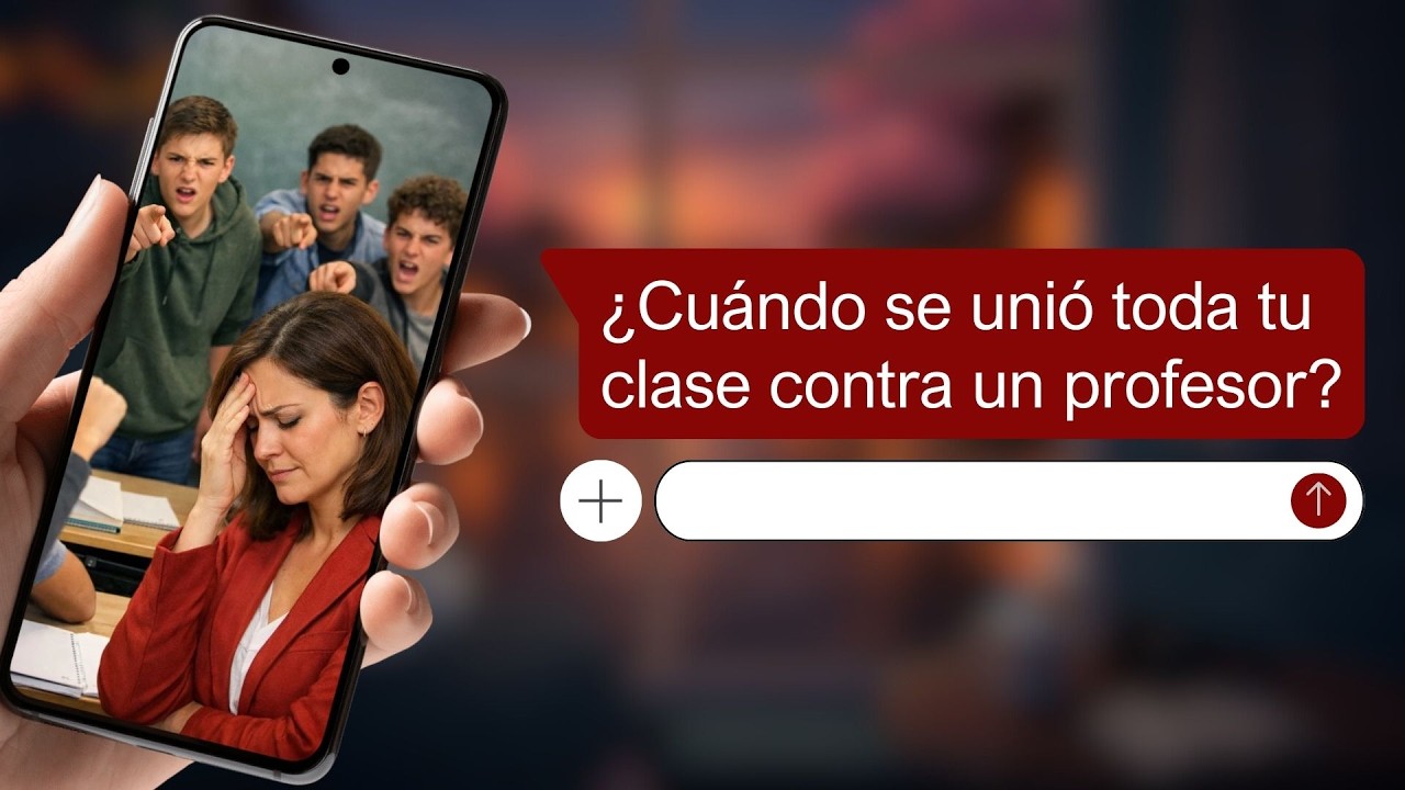 ¿Cuándo se unió toda tu clase contra un profesor?