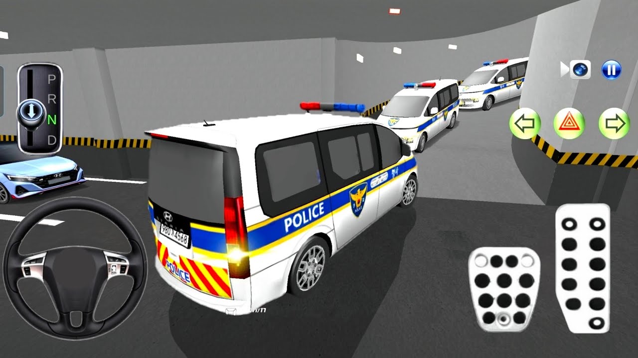 Police Car Parking Challenge 🚓 | 3D Driving Class 2026 | Android Gameplay
