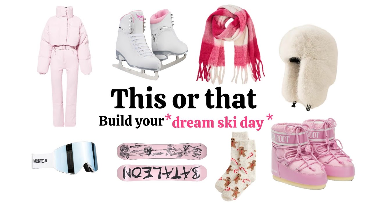 THIS OR THAT ❄️⛷️ | Build Your Dream Ski Day