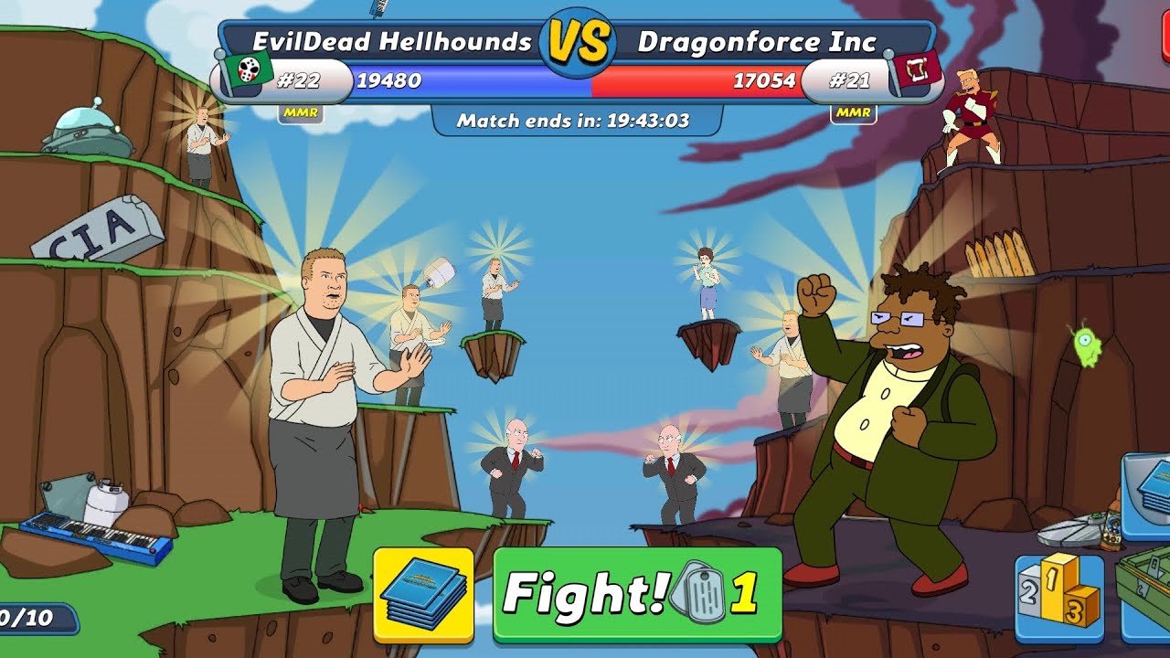Animation Throwdown, Drunk Rumble, EvilDead Hellhounds vs Dragonforce Inc