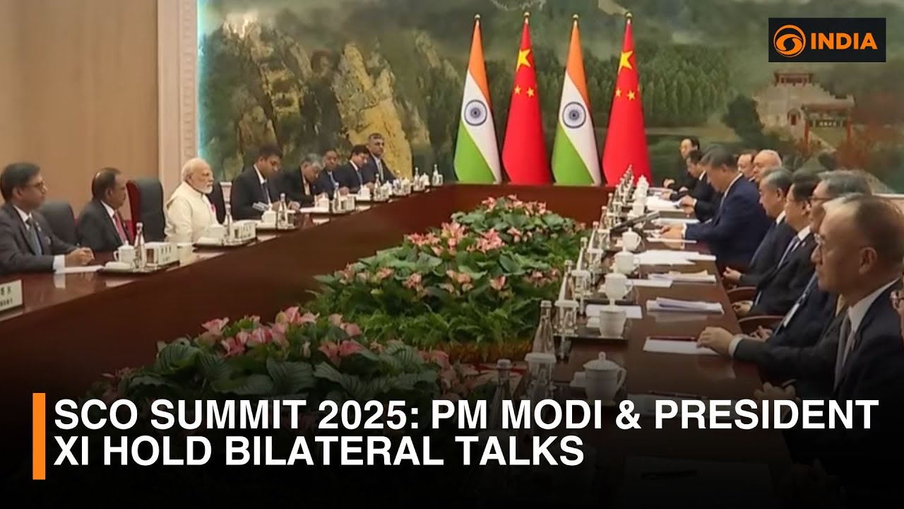 SCO Summit 2025 | PM Modi & President Xi hold Bilateral talks | Latest Updates | DD India Live