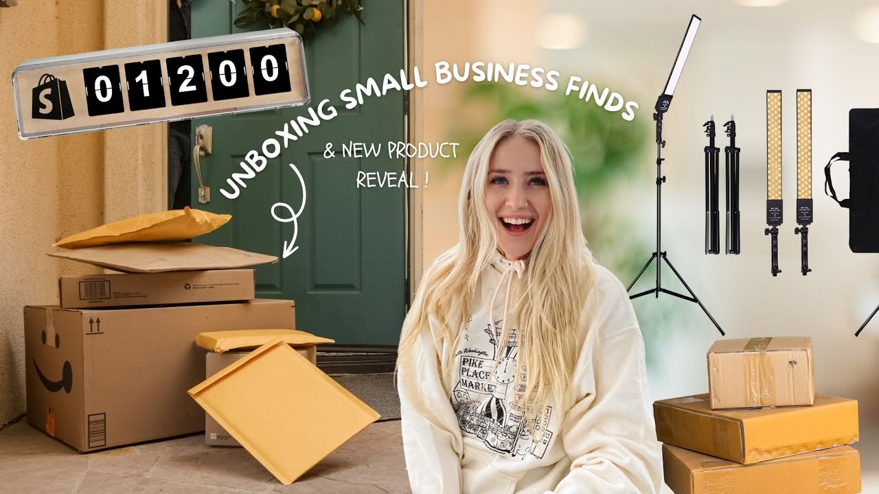 Unboxing Small Business Finds! Small Business Vlog | Small Business Must Haves | Amazon Finds