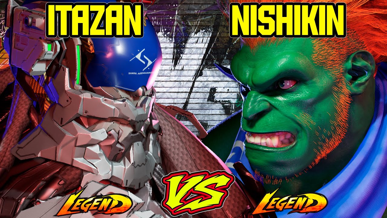 SF6 Itazan (Zangief) VS Nishikin (Blanka)💥Messatsu💥