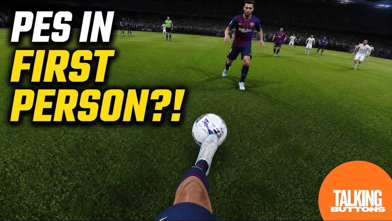 I TURNED PES 2021 INTO A FIRST-PERSON FOOTBALL GAME