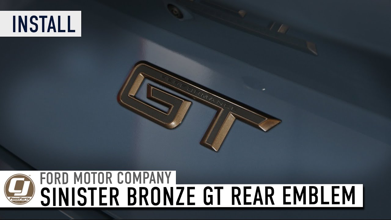 Customize your S650 with a Bronze GT Badge! #s650mustang