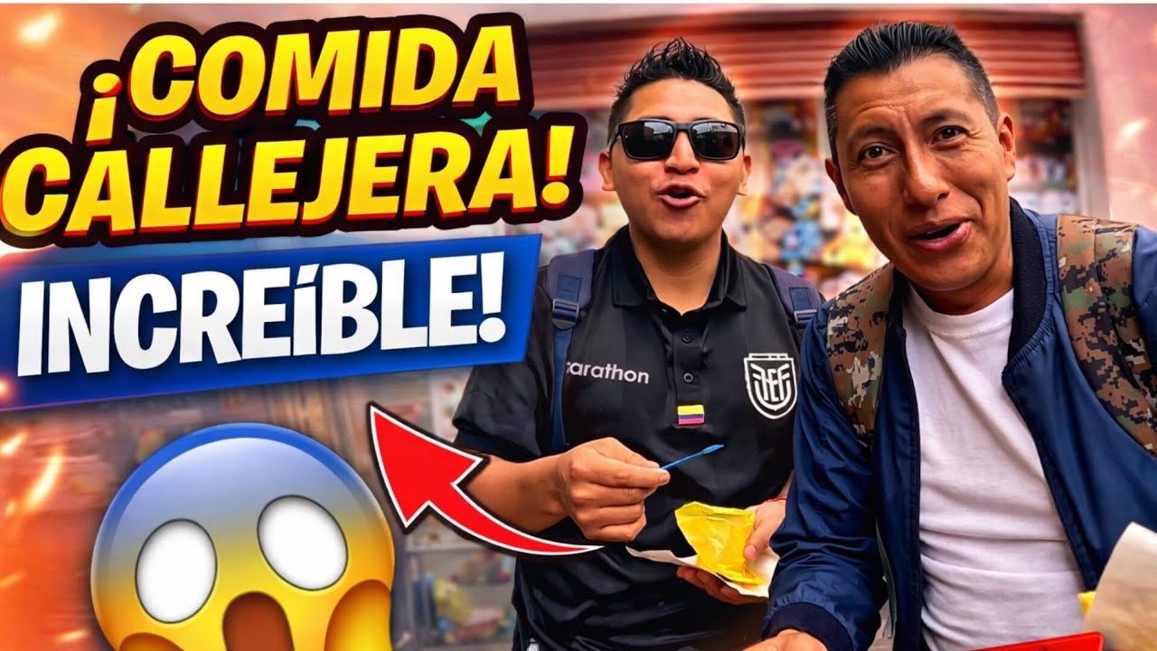 Probando la MEJOR comida callejera del Centro Histórico de Quito El Vloguero 