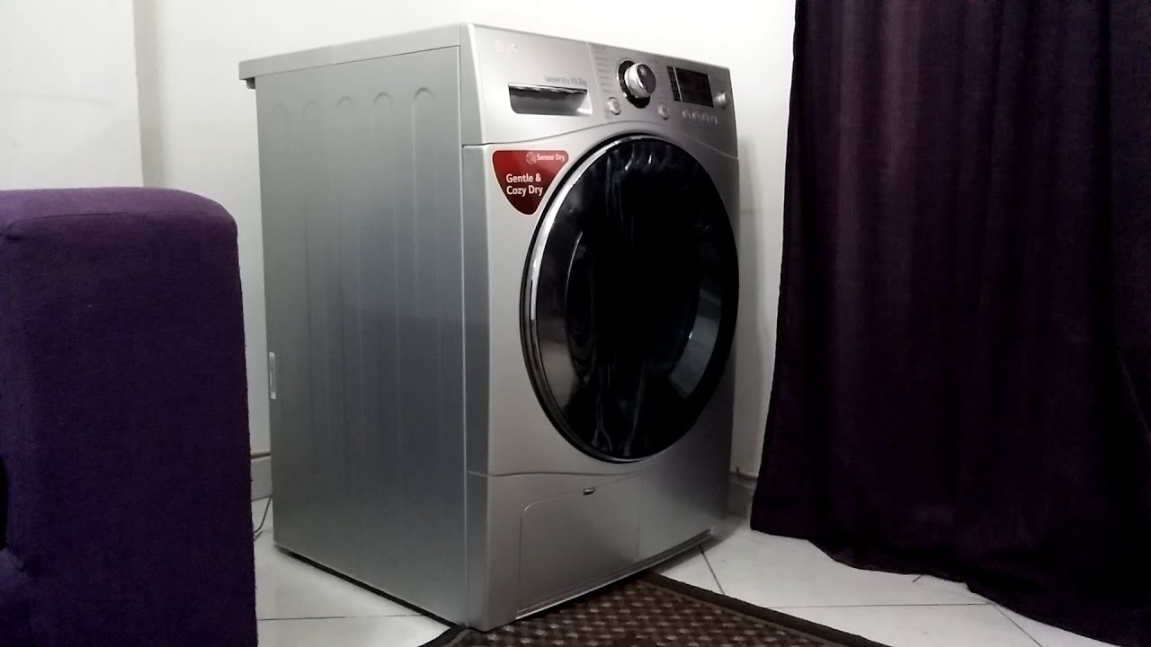 مجفف ملابس LG Dryer (شرح كامل وتقييم) [HD]