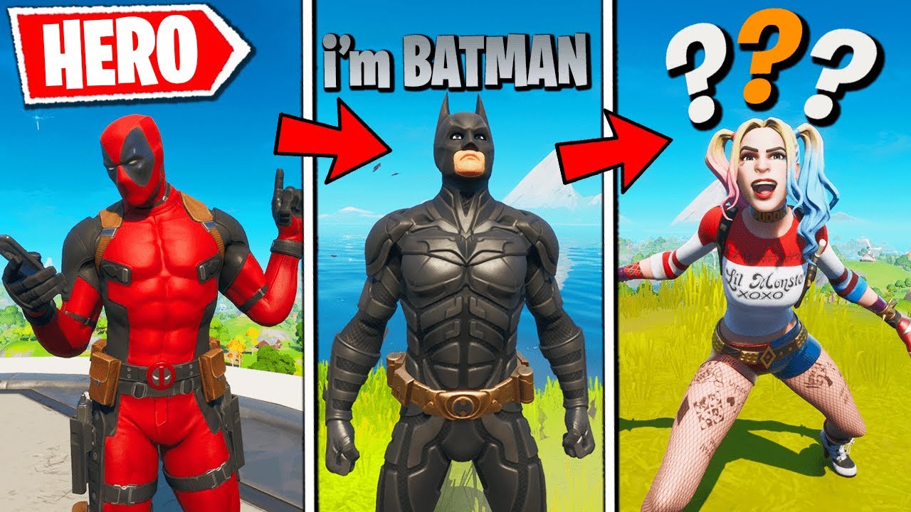 Everytime i die, i Pretend i'm a New SUPERHERO (Fortnite)