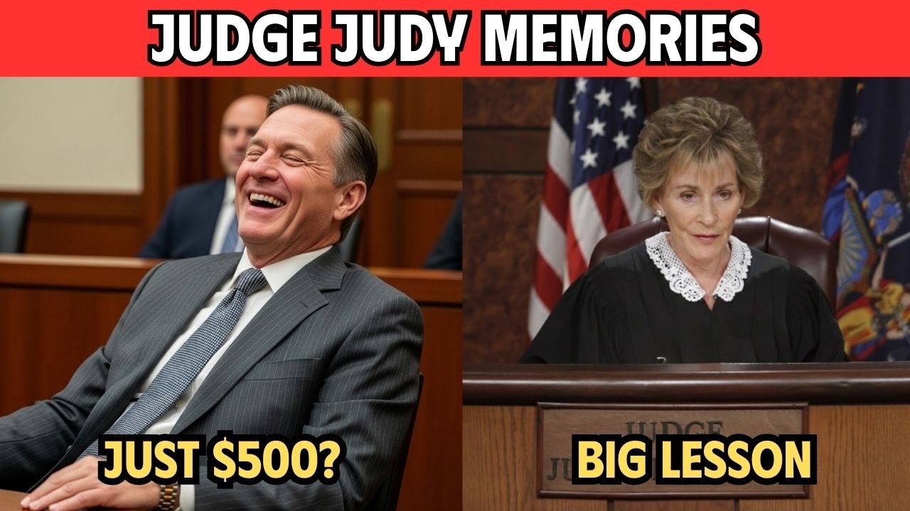 Rich CEO Laughs at $500 Fine – Judge Judy Makes It $50,000
