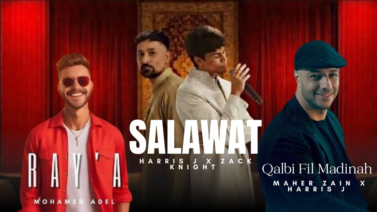 Terbaru SALAWAT  Harris J x Zack Knight 🎵 Qalbi Fil Madinah &  RAY'A 🎵 |Lagu Ramadhan Vibes 2026 ✨