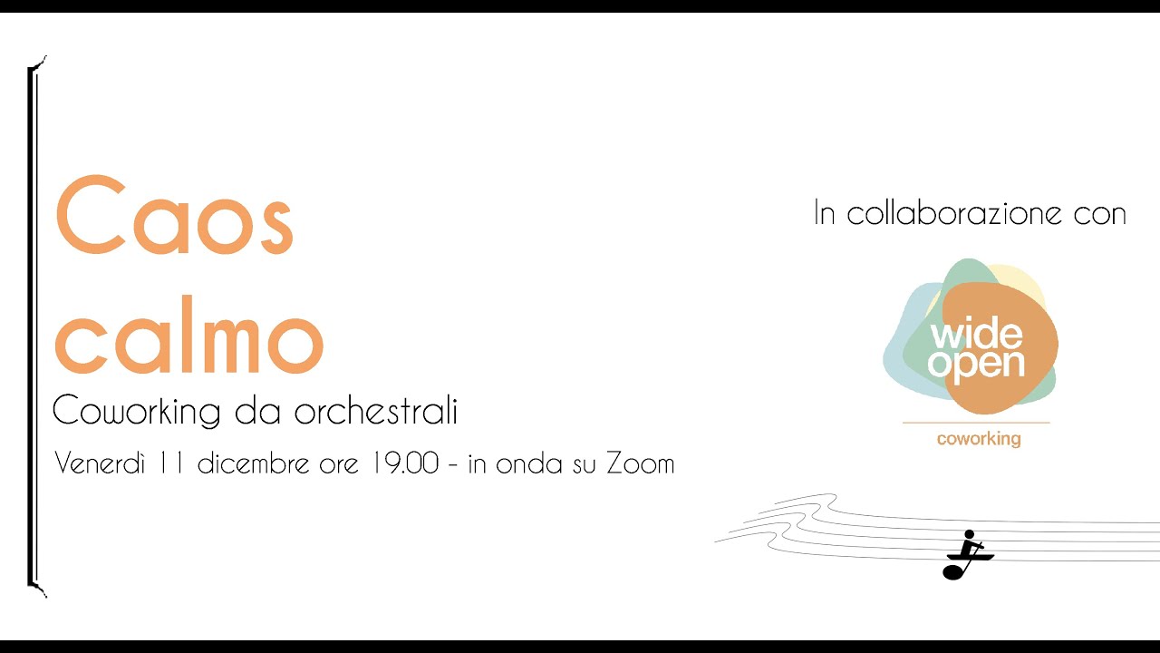 Caos calmo. Coworking da orchestrali