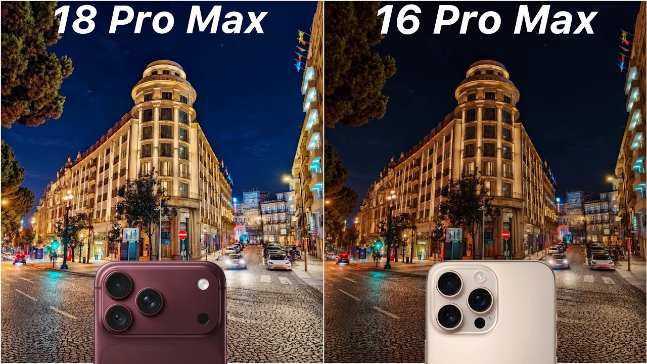 iPhone 18 Pro Max vs iPhone 16 Pro Max Camera Test Comparison