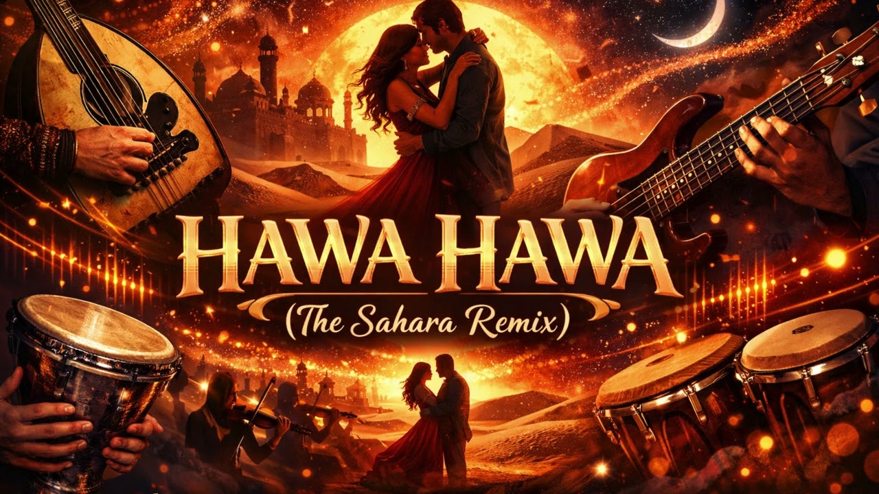 HAWA HAWA || Sufi romantic song | Indian fusion music || Sufi & Bollywood fusion song  || lovers