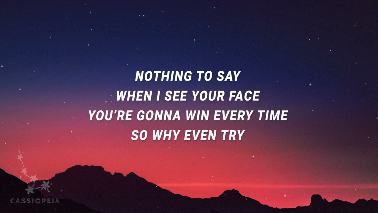 CAROLINE - Why Even Try (Lyrics)