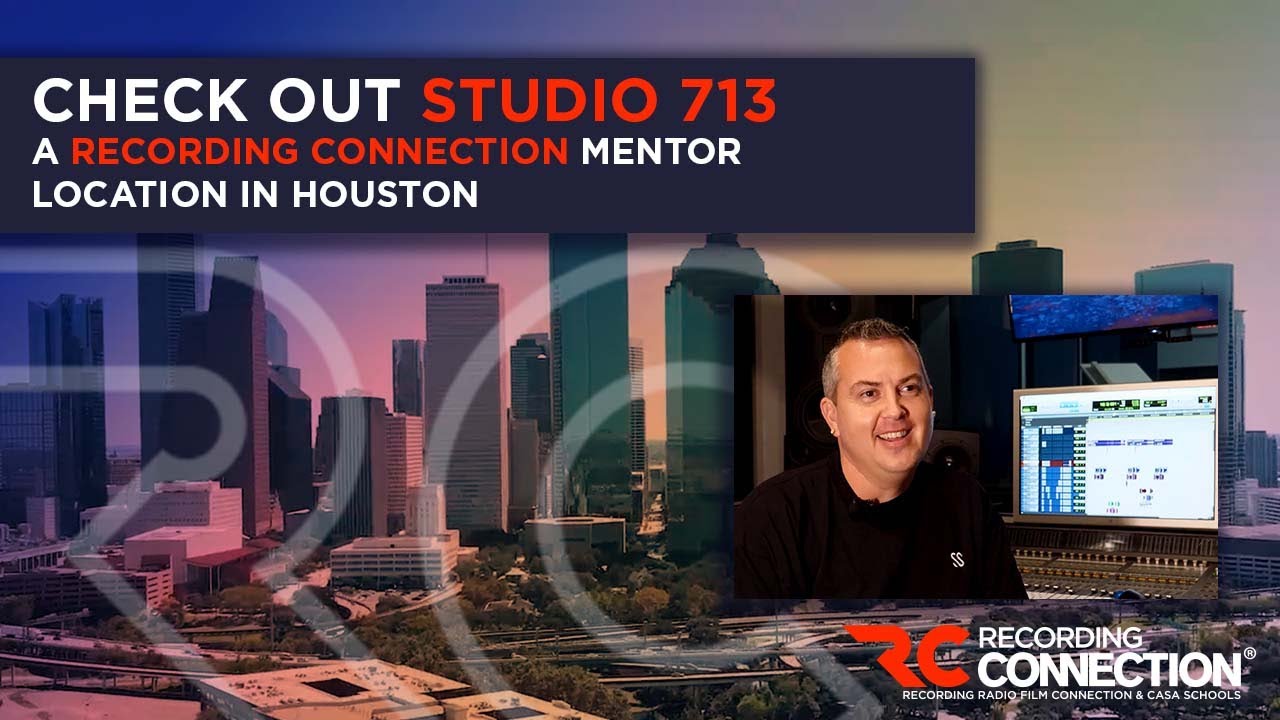 Studio 713: A Recording Connection Mentor Location in Houston