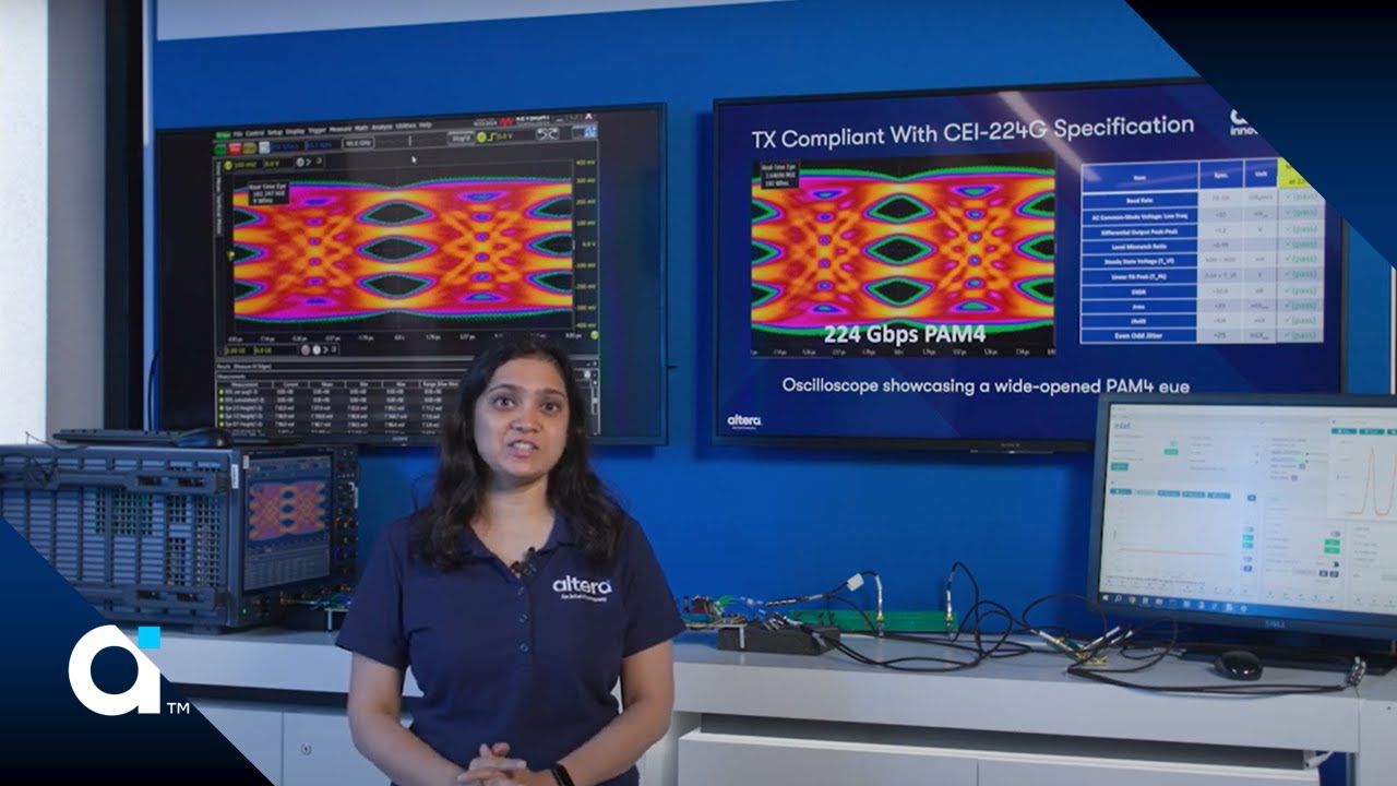 Demo: Next Generation 224 Gbps SERDES