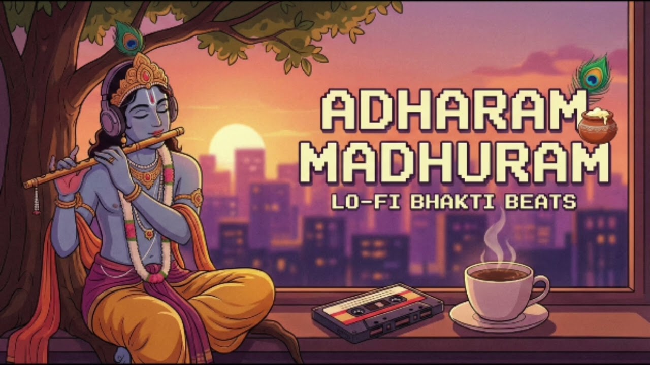 Mind Relaxing | Bhajan | Adharam Madhuram Lofi - Krishna Bhajan  | Madhurashtakam #bhakthisong