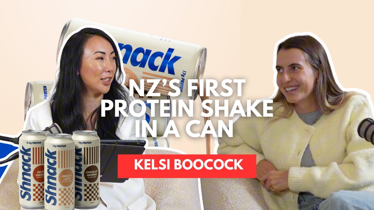 NZ&rsquo;s First Plant-Based Protein Shake in a Can | Shnack Founder Kelsi Boocock