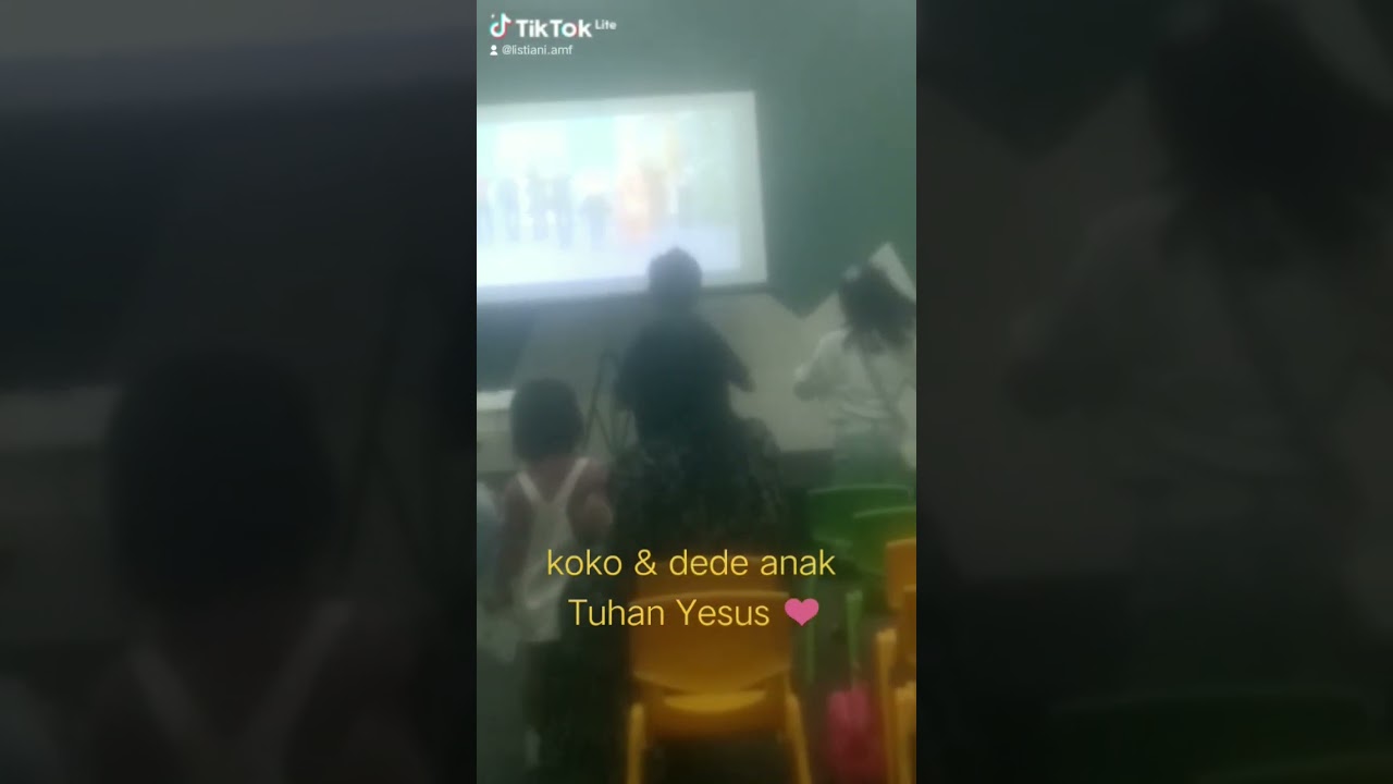 Sekolah minggu pagi & sore  #anaktuhanyesus #kokoikel #dedecia #gerejamawarsharon