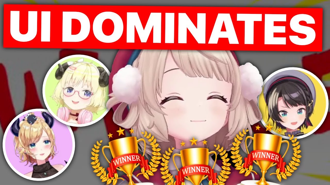 Ui-mama Actually Good At Games? (Feat. Watame, Subaru, Choco / Hololive) [Eng Subs]