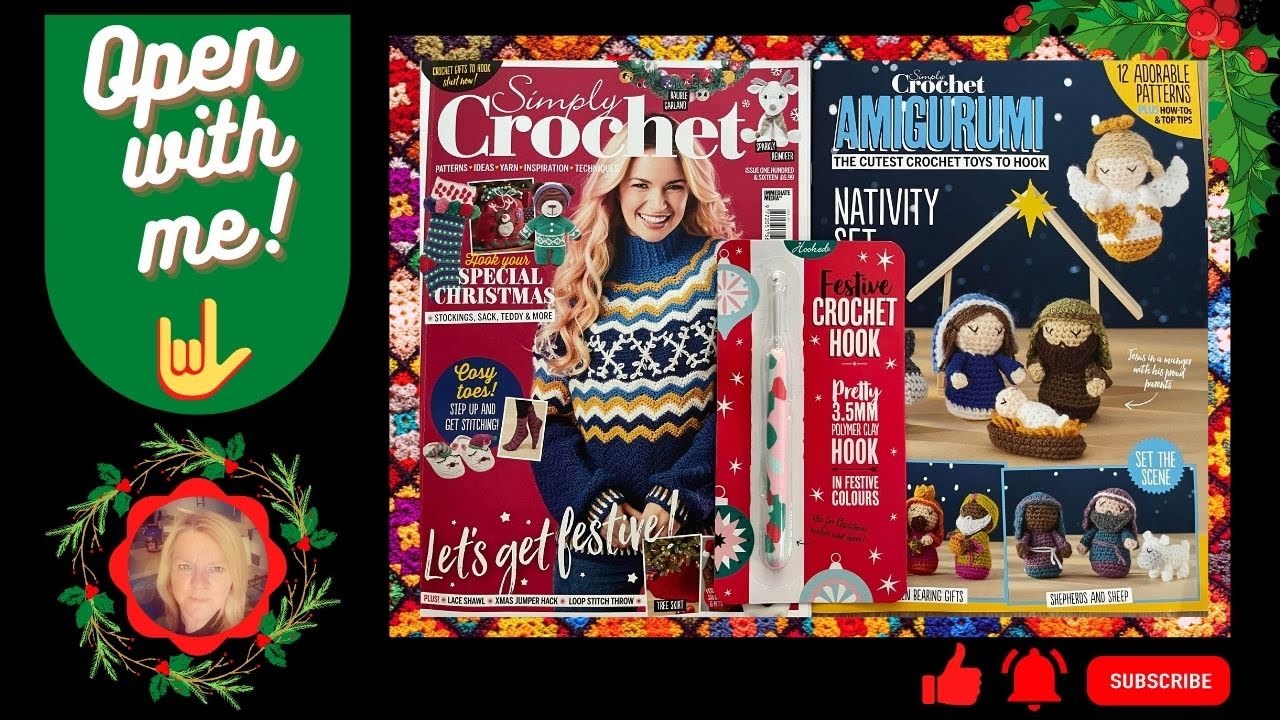 Open With Me No 42 Simply Crochet Magazines Issue No 116 & Free Gifts | Crochet Rocks