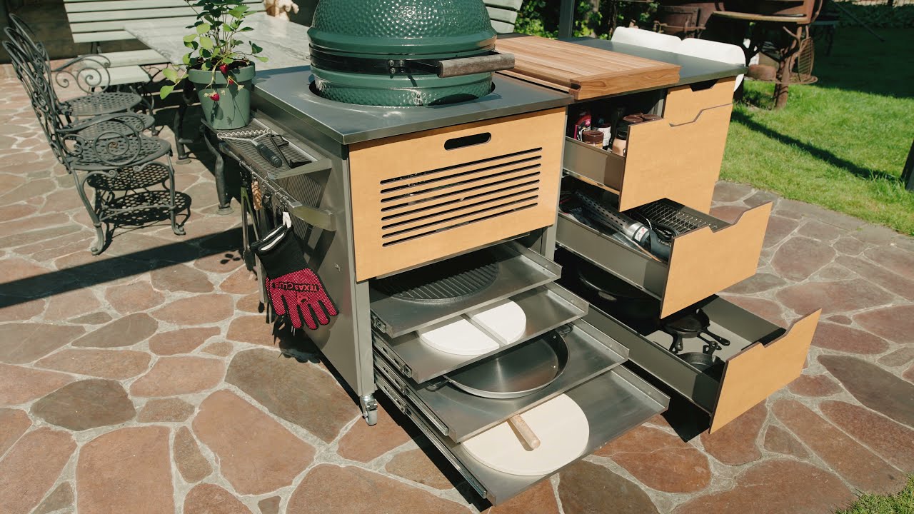 KamadoSpace Infinite Island - Big Green Egg - The Perfect Fit