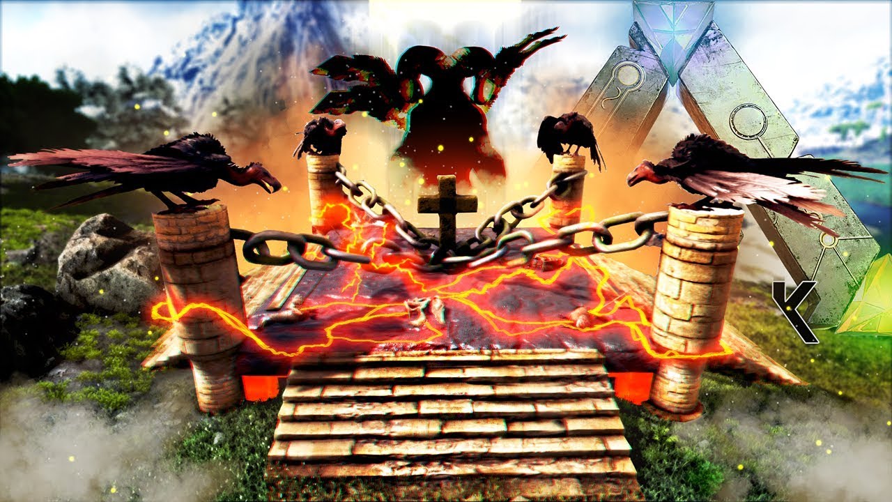ARK Survival Evolved - Ritual Summoning The STRONGEST DEMON BOSS CREATURE EVER in ARK! - Gameplay