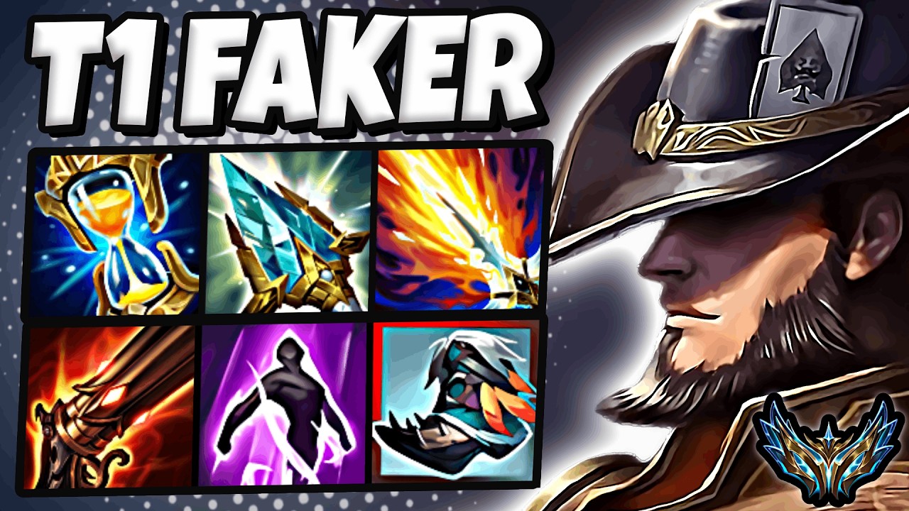 T1 Faker Twisted Fate vs Orianna [ MID ] Korea Challenger 1908 LP | Patch 26.11