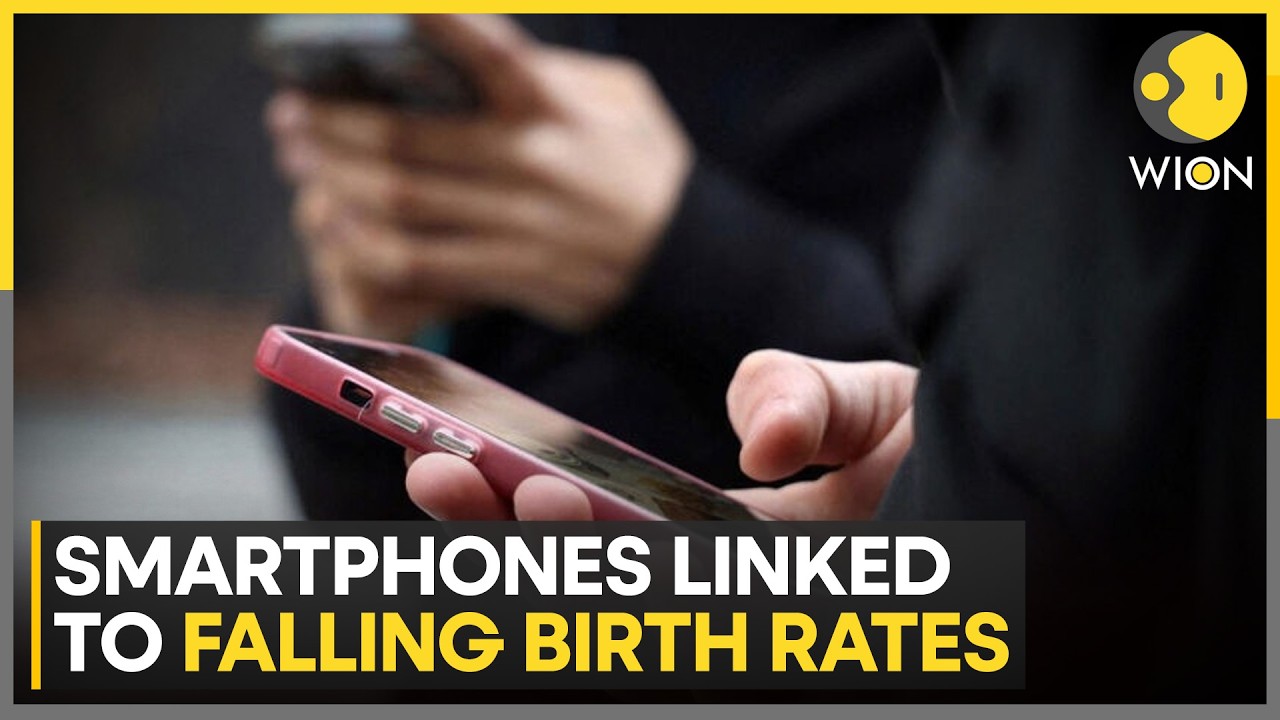 Global Fertility Drop Analysed Through Smartphone Usage Trend | WION World News