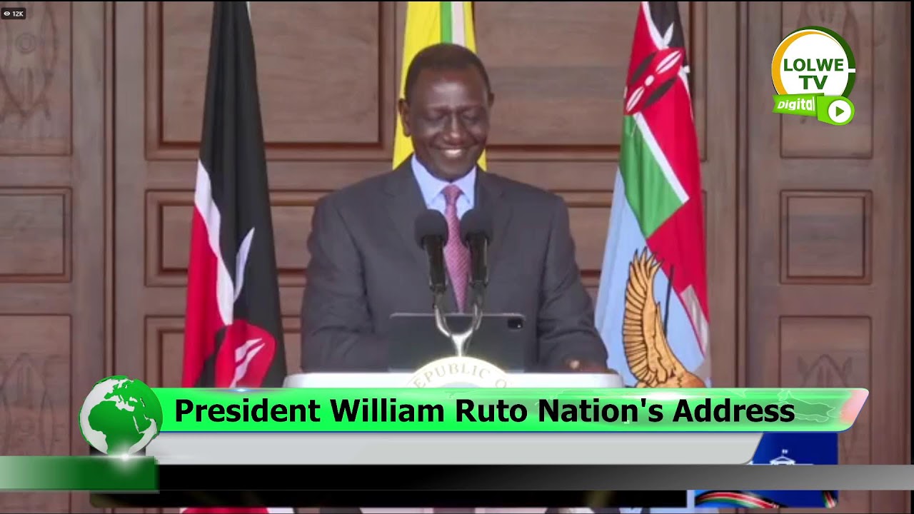 President William Ruto Nation's Address