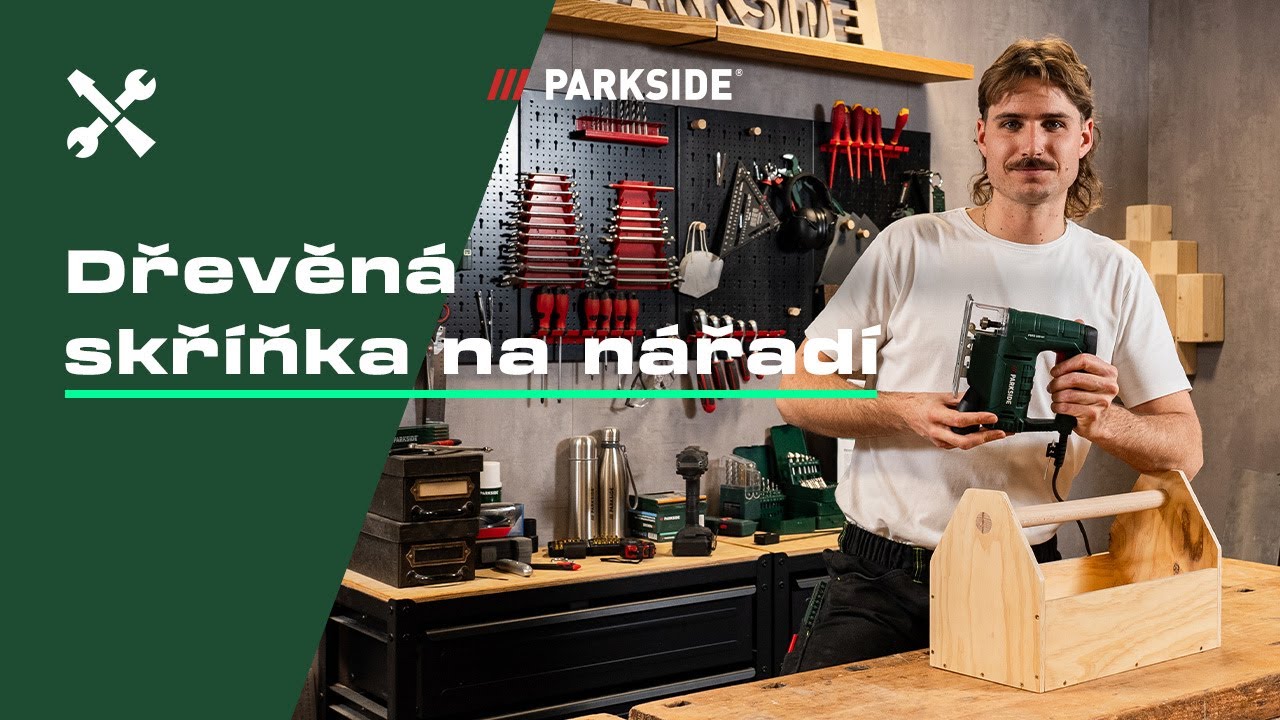Takto si můžete vyrobit vlastní box na nářadí ze dřeva #ZvládneteTo