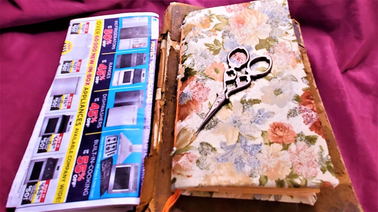 JUNK MAIL TO JUNK JOURNAL! :) Easily transform junk into treasure! Easy Fun Tutorial! Paper Outpost!