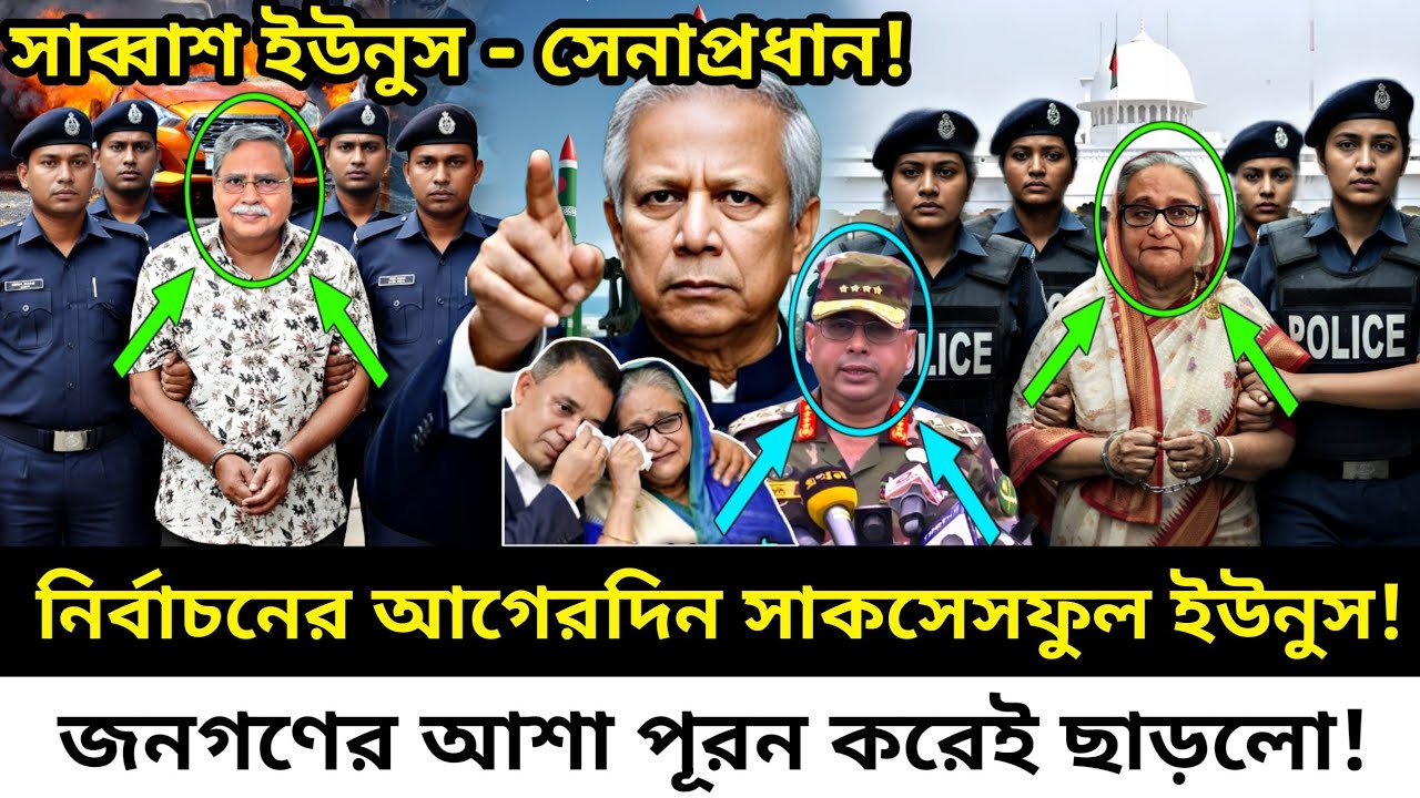 Ajker Bangla Khobor 11 Feb 2026 | Bangla Khobor #UpdateNewsBD #dryounus #ajkerkhobor #ajkernews #bnp