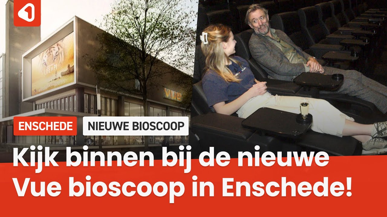 Zo ziet de nieuwe bioscoop in Enschede eruit