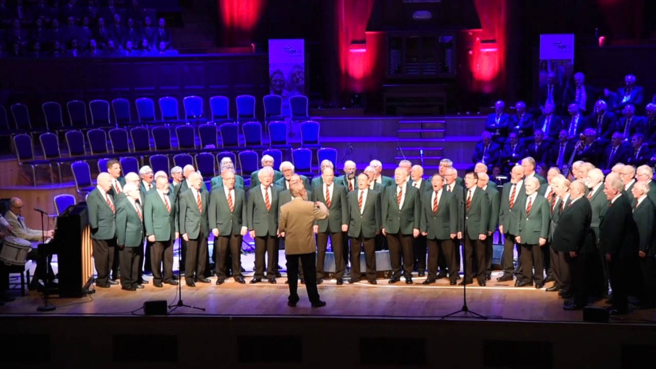 Donaghadee Male Voice Choir sing, The Battle Hymn of the republic.