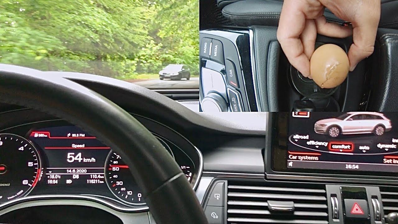 Audi A6 allroad C7 Facelift - Adaptive Air Suspension / Comfort vs Dynamic / EGG Test