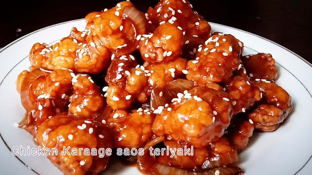 Resep Chicken Karaage Saos Teriyaki