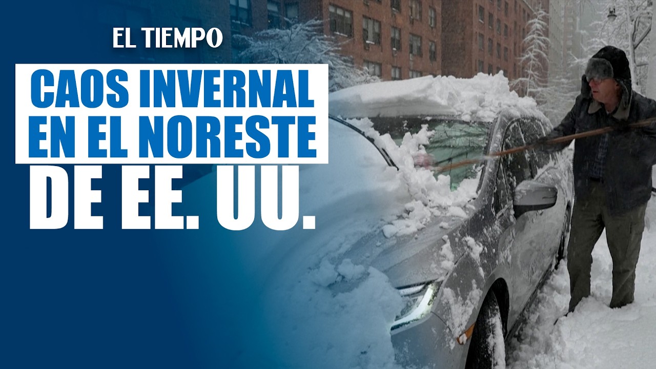 Una nueva tormenta invernal afecta a 40 millones de ciudadanos del noreste de EE. UU.